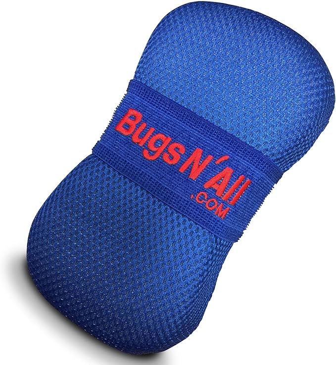 Bugs N' All Multi Surface Cleaner Spray Concentrate 4 oz. w/Empty Cleaning Spray Bottle 32 oz. & Bug Sponge for Car Washing - Mutli-Vehicle Cleaning - Bug & Tar Remover for all Vehicles