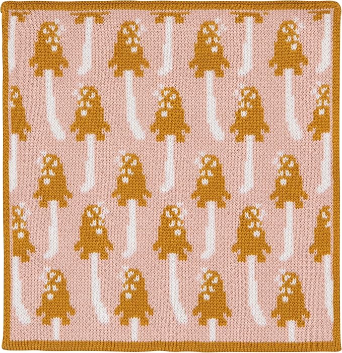 Jubilee Mushroom Gems Knit Dishcloths, 1 EA