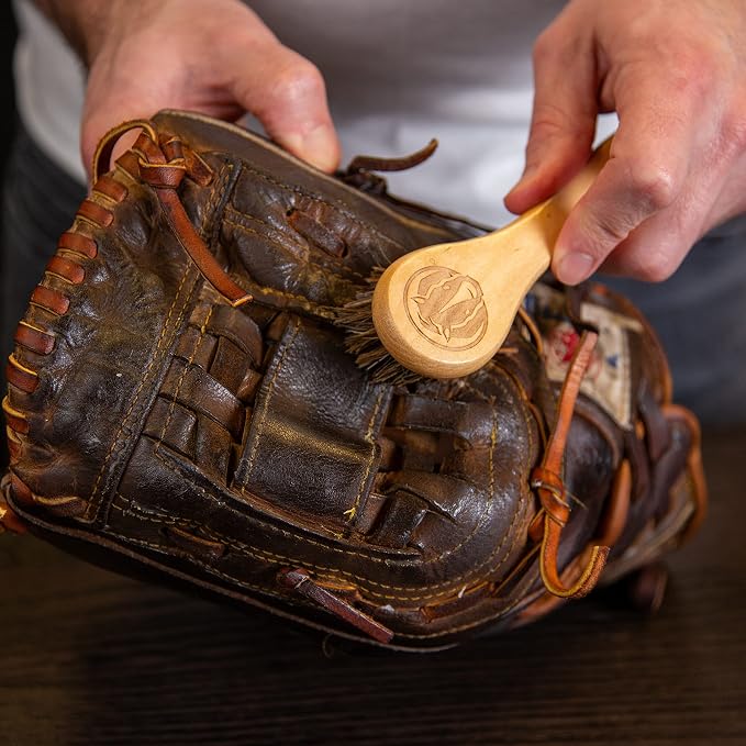 Rhino Wax Baseball Glove Care & Maintenance Kit with Oil & Conditioner | Maintain baseball gloves with premium oil and conditioner that preserve glove quality, flexibility and extend glove life.