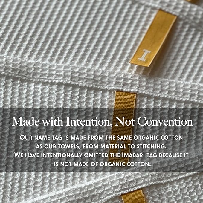 IKEUCHI ORGANIC Dish Cloths 10.63 x 10.63 Oeko-Tex Class1 Certified, Pack of 4,Made in Japan(White)