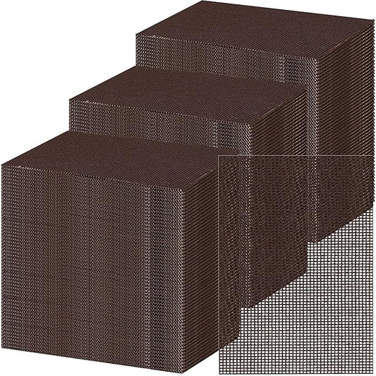 Reallnaive 400 Pack Griddle 4x5.5'' Screen Grill Cleaning Screens Pre-treated Abrasive Mesh Pads for Flat Top Stainless Steel Griddle Cleaning Accessories Bundle