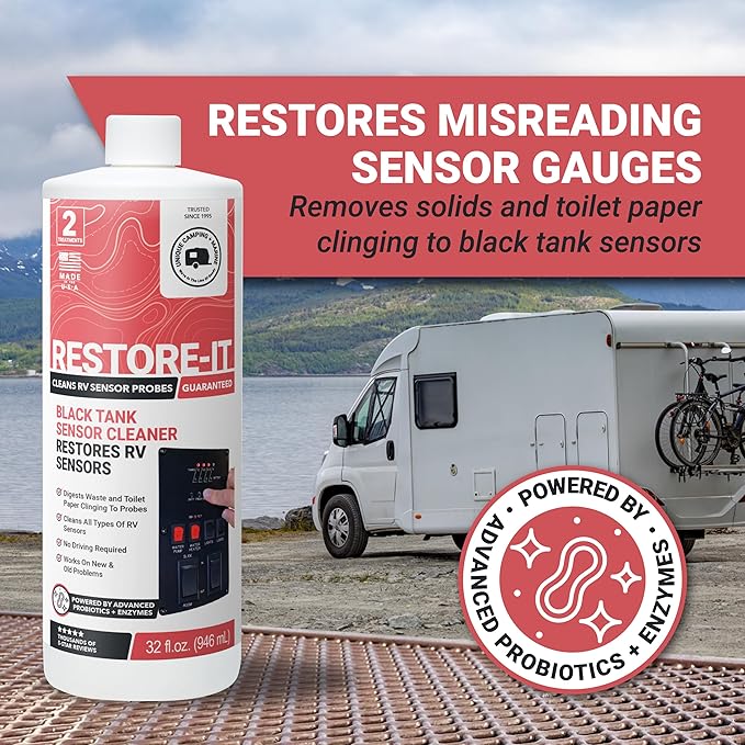 Unique RV Digest-It Ultra, Clean-It and Restore-It - RV Toilet Treatment and Cleaner, Packaging May Vary