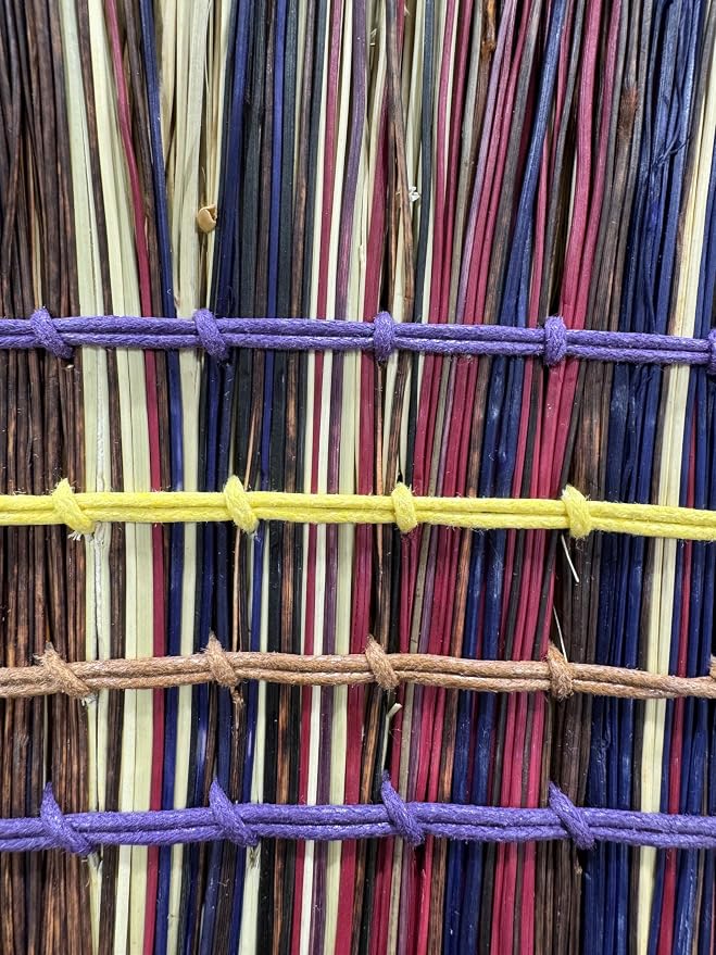 The Homestead Farmhouse Broom - Handmade in The Arkansas Delta This All Natural Broomcorn Broom is Well Suited for Your Farmhouse, Lobby or barn. Can be Used Both Indoors and Outside.