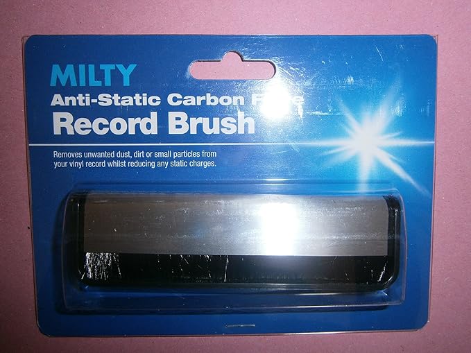 Milty Anti Static/Vinyl Cleaning Carbon Fibre Brush