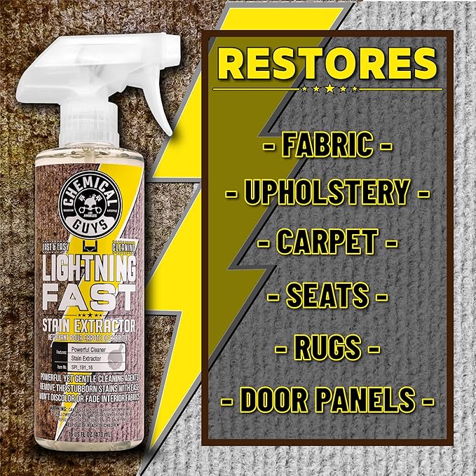 Chemical Guys Carpet, Upholstery and Surface Cleaner Bundle (1 Gallon)