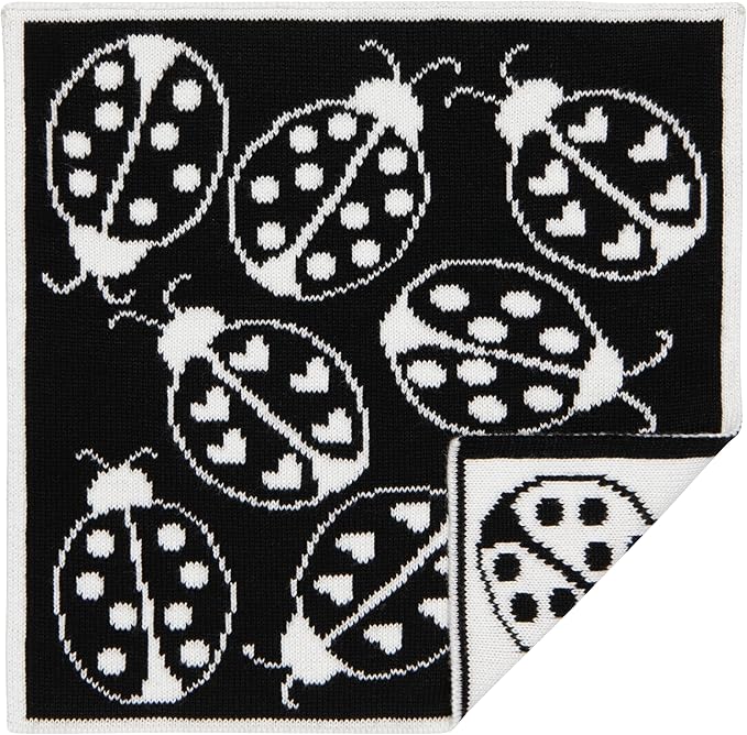 Jubilee Ladybug Knit Dishcloth, 1 EA