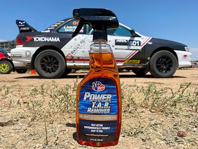 VP Racing 2125 Power T.A.R. Adhesive & Rubber Remover - 17 Ounce Spray Bottle