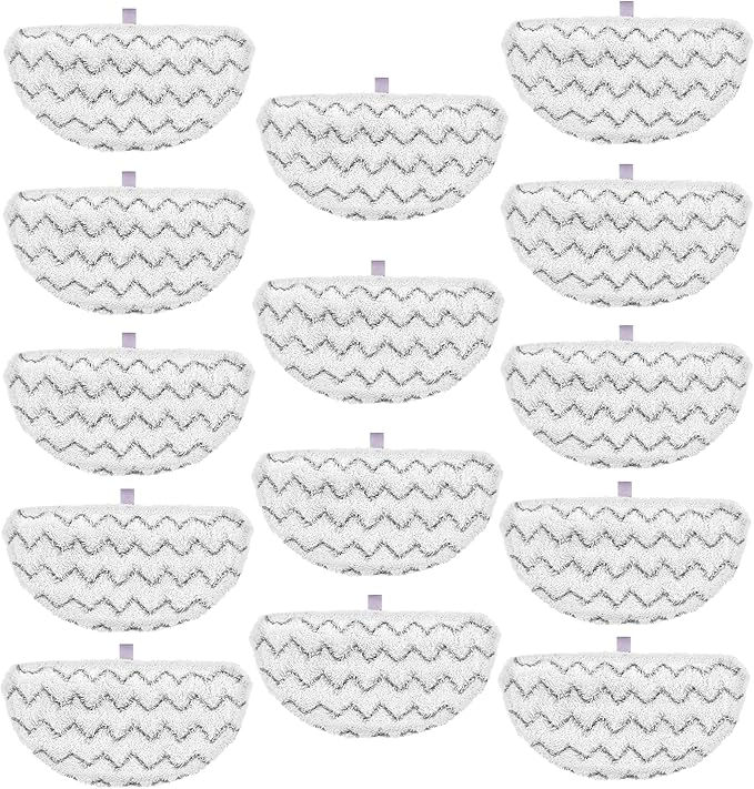 14 Pack Steam Mop Replacement Pads for Powerfresh Steam Mop 1940 1806 1544 2075 2685A 2181 2814 Series, Model 19402 19404 19408 19409 1940A 1940F 1940Q 1940T 1940W B0006 B0017 2075A