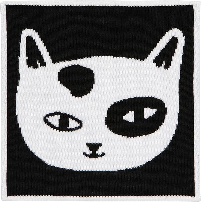 Jubilee Feline Knit Dishcloth 8 x 8in, Set of 3