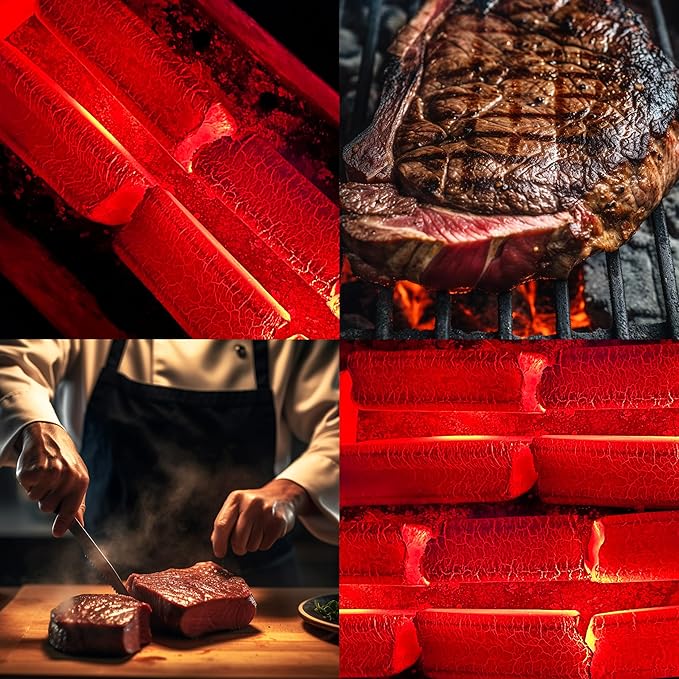 BBQ Bamboo Charcoal - Premium 100% Natural Chemical-Free Smokeless Fuel - Up to 7 Hours of Continuous Use - Long-Lasting - 10-Pound Packaging