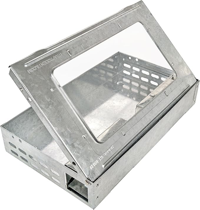 iTrap Multi-Catch Humane Mouse Trap with Clear Top | Repeater Mouse Trap for Home & Office | Set of 3 - iTrap-002-S4-3PK