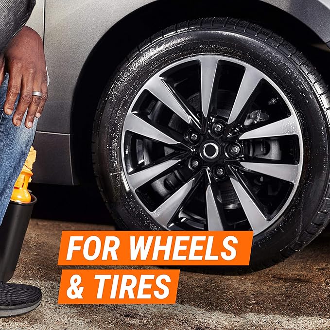 Armor All Wheel and Tire Cleaner, Extreme Shield + Ceramic Wheel Cleaner and Tire Shine Spray Combo Pack