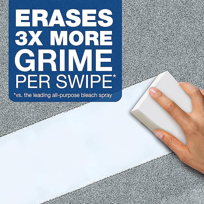 P&G Professional Magic Erasers from Mr. Clean Professional, Bulk Multi Surface Scrubber Cleans Tough Dirt and Grime with No Chemicals, Ideal for Hotels, Restaurants and Businesses (Case of 30)