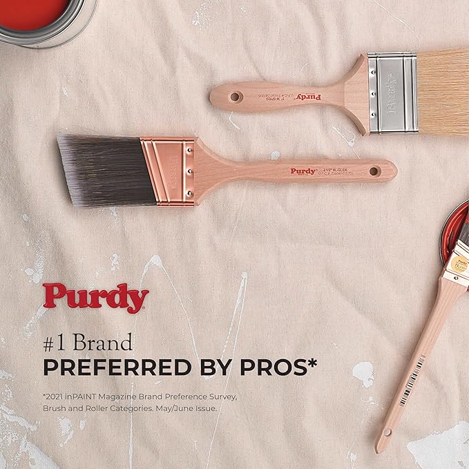Purdy 144080315 XL Dale Paint Brush, 1-1/2 in., Light Brown