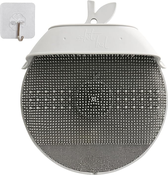 Larger Foot Scrubber - Foot Cleaner&Massager with Non-Slip Suction Cups for Use in the Shower