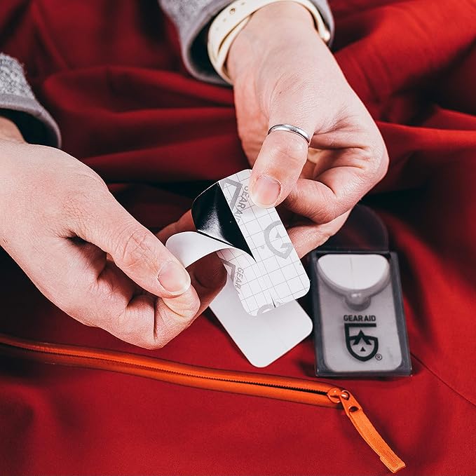 GEAR AID Outerwear Care Kit with Revivex Pro Cleaner, Revivex Durable Water Repellent Spray and Tenacious Tape Mini Patches