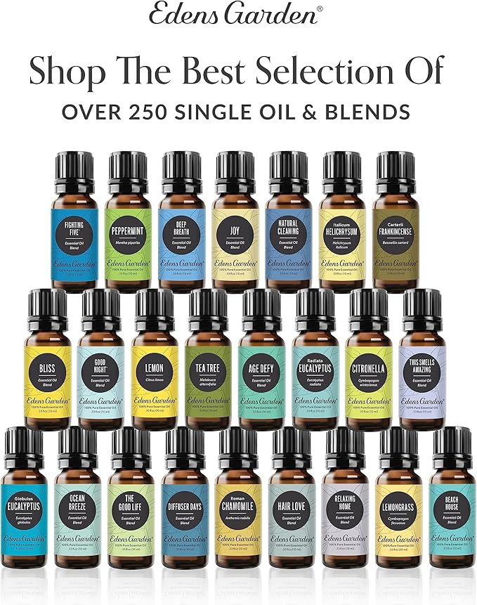 Edens Garden Revive Essential Oil Blend – 100% Pure & Undiluted Aromatherapy Oil for Diffusers, Self-Care & Home Use, 10 ml (.33 fl oz)