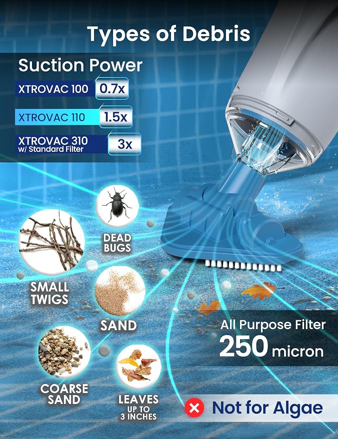 KOKIDO 2025 Cordless Robotic Pool Cleaner Bundle Set,15.9GPM Strong Suction, Large Filter Size,Auto Parking, 2X Oversize Debris Inlet, Flat Pools up to 700 sq.ft