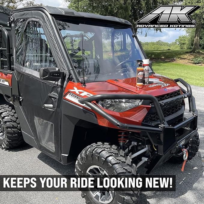 Advanced Kotings EZ-Clean Mud Guard | Ceramic Coating Mud Defender and Repellent | Makes Cleanup Easy for ATVs, UTVs, Dirt Bikes, Vehicles and More | 16 fl oz Spray - Single Bottle