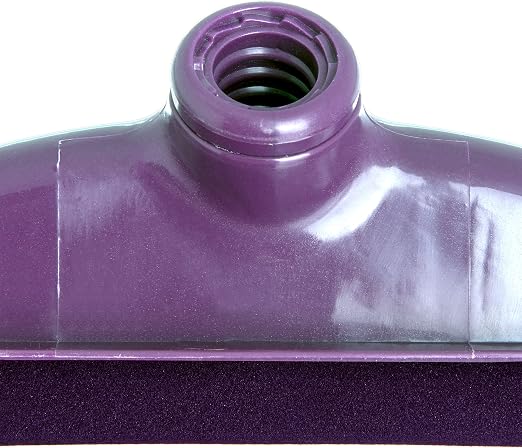 SPARTA 4156768 Plastic Double Foam Squeegee, Commercial Squeegee With Durable Contruction For Cleaning, Commercial, Residential, 18 Inches, Purple, (Pack of 6)