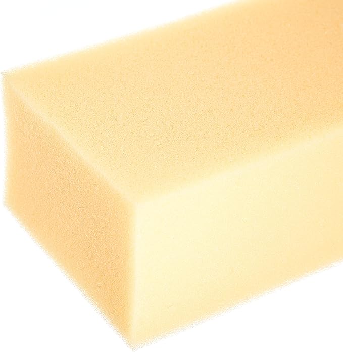 Carlisle FoodService Products 36550100 Commercial Cleaning/Washing Foam Sponge, 8.25", Yellow (Pack of 2)