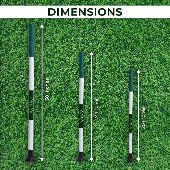 TAMP-IT 30" Gimme Grabber Golf Ball Retriever – Lightweight Pickup Tool, Easy Retrieval, Ideal for Scramble Play & Personal Use, Water Retriever Tool, Picker Upper Grabber, Non-Slip Golf Ball Picker