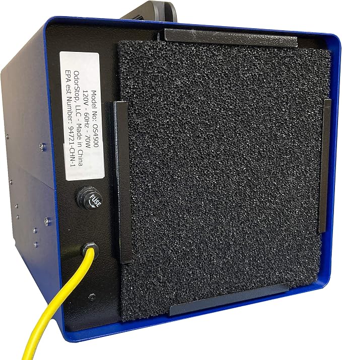 OdorStop OS4500UV Professional Grade Ozone Generator Ionizer for Areas of 4500 Square Feet+, For Deodorizing and Purifying Large Spaces Such as Commercial Properties and Gyms
