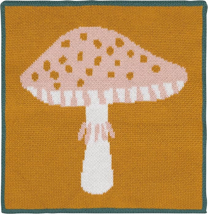 Jubilee Mushroom Gems Knit Dishcloths, 1 EA